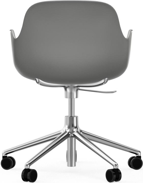606141 Кресло Swivel 5W Gaslift Alu Grey Normann Copenhagen Form - Вид №3