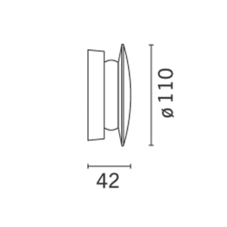 Заливка формы алюминия Сид напольный прожектор iGuzzini ARCH-00014612 - Вид №1