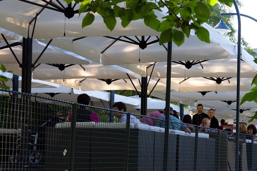 Scolaro Parasol Множественный квадратный зонт Alu sun-id-1438577 - Вид №7