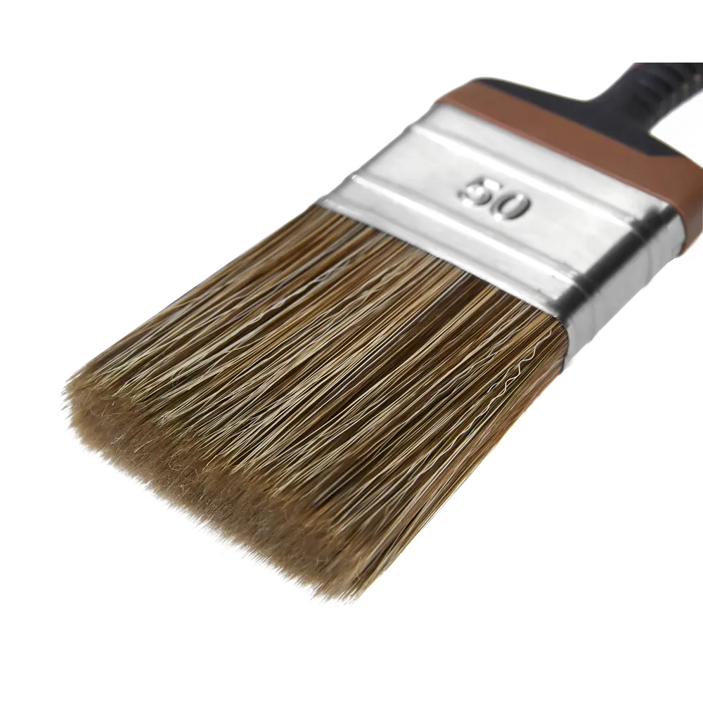 Кисть плоская для лаков и антисептиков 50 мм DILWIS синтетическая щетина STLM-2114597 - Вид №1