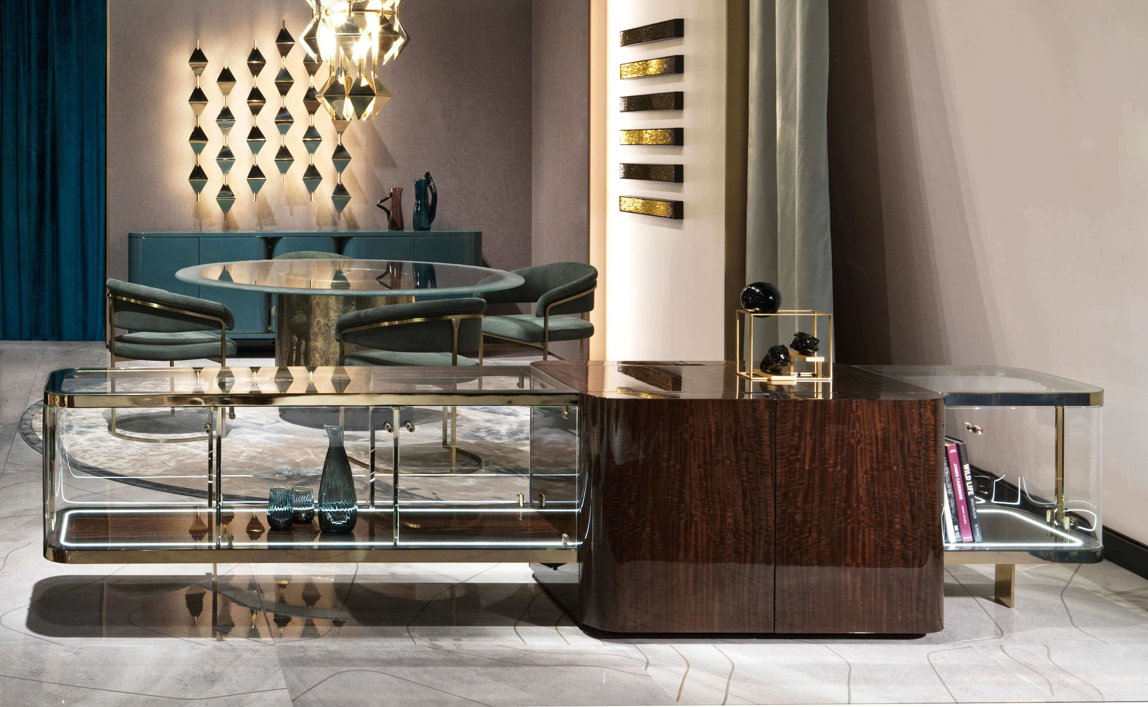 Desmond Низкий шкаф Visionnaire  - Вид №1