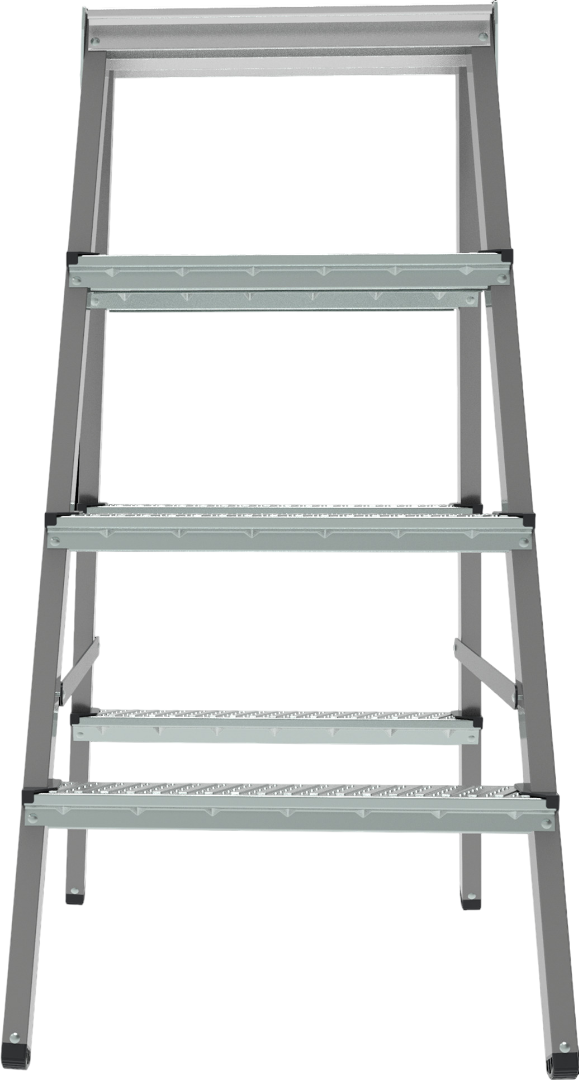 Стремянка двухсекционная Новая Высота NV 1160 9278682 STDN-0018307 - Вид №2