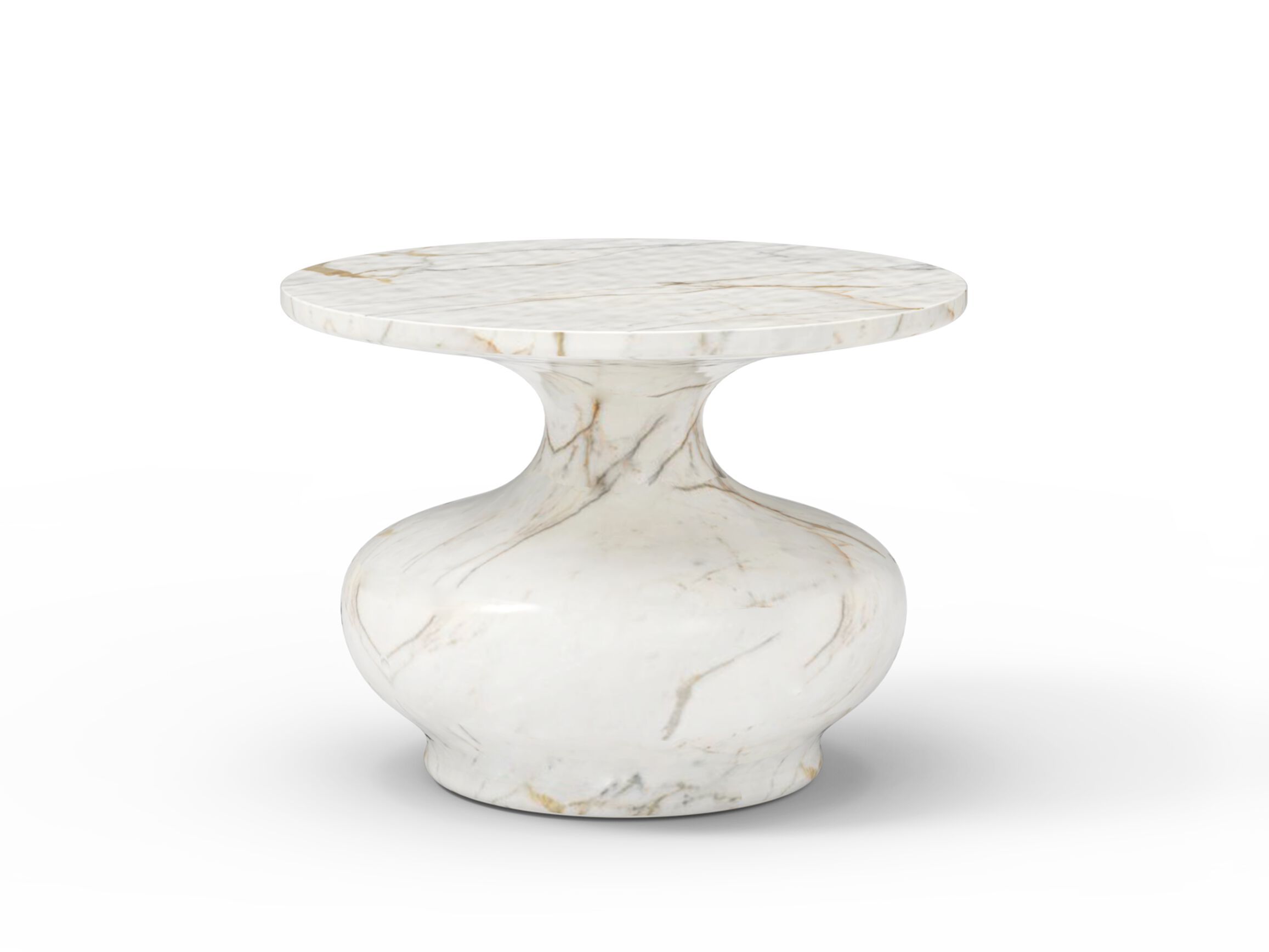 Круглый журнальный столик из стекловолокна GANSK DORIS ARCH-00061129 - Вид №10