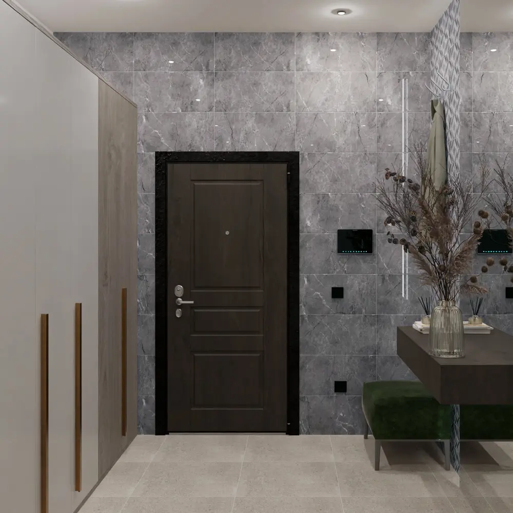 Настенная плитка Axima Кайлас 30x60 см 1.62 м² глянцевая цвет серый STLM-2091584