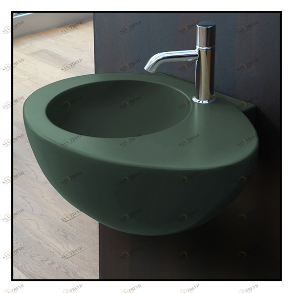 LGLS56MU Подвесная раковина настенная овальная Ceramica Cielo 