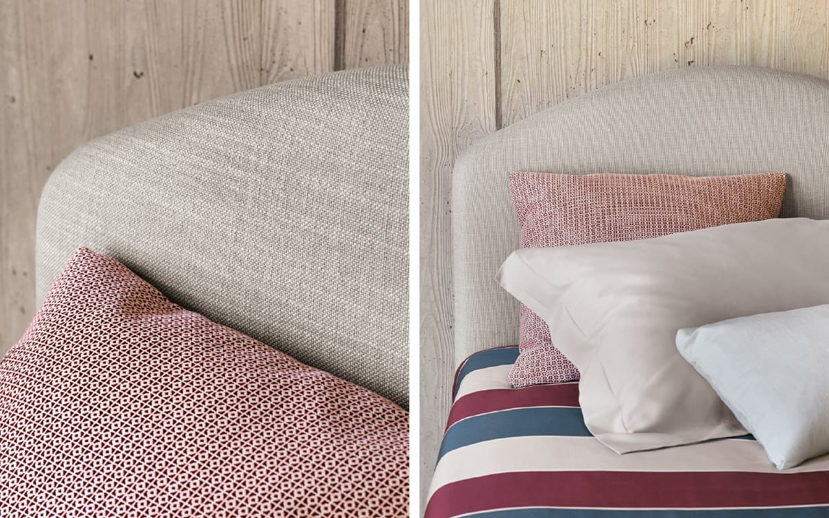 Односпальная кровать с мягким изголовьем Flou Магнолия ARCH-00087793 - Вид №2