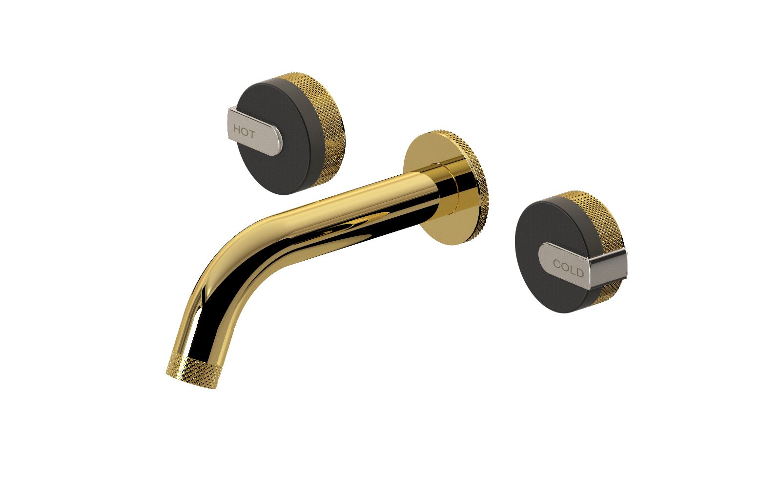 E-11530-R1BK-L1PN-AU Смеситель для умывальника из 19,1см носикем (внешняя часть) GRAFF MOD+