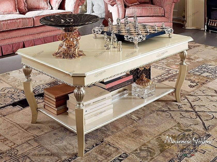 Modenese Gastone Прямоугольный журнальный столик с журнальной полкой для гостиной Bella vita sun-id-1366095