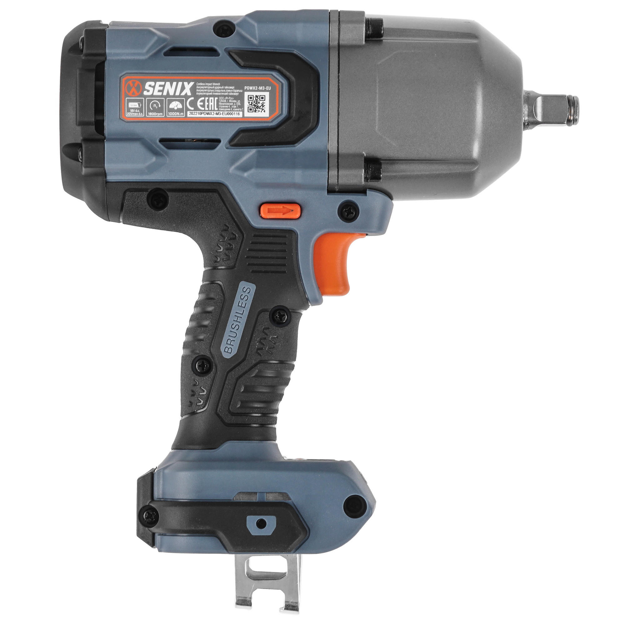 Гайковерт SENIX PDWX2-M3-EU 20 Volt Max X2  , Без ЗУ, Без АКБ 9067923 STDN-0101406 - Вид №1