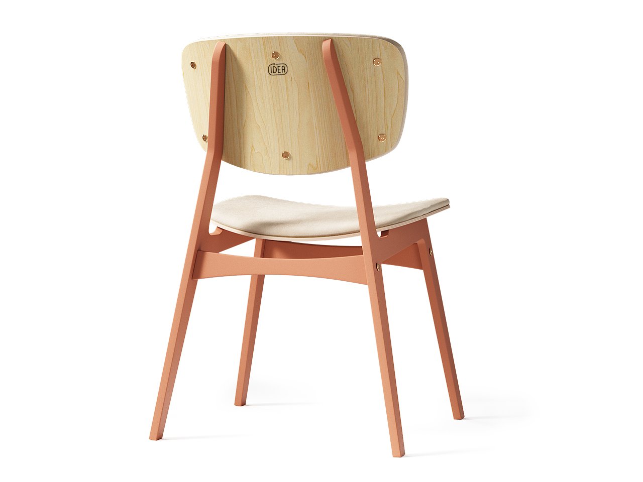 Мягкий стул SID Светлая берёза / тоскана / Ткань категория 2, арт. 002 THE IDEA  210640 Бежевый  - Вид №2