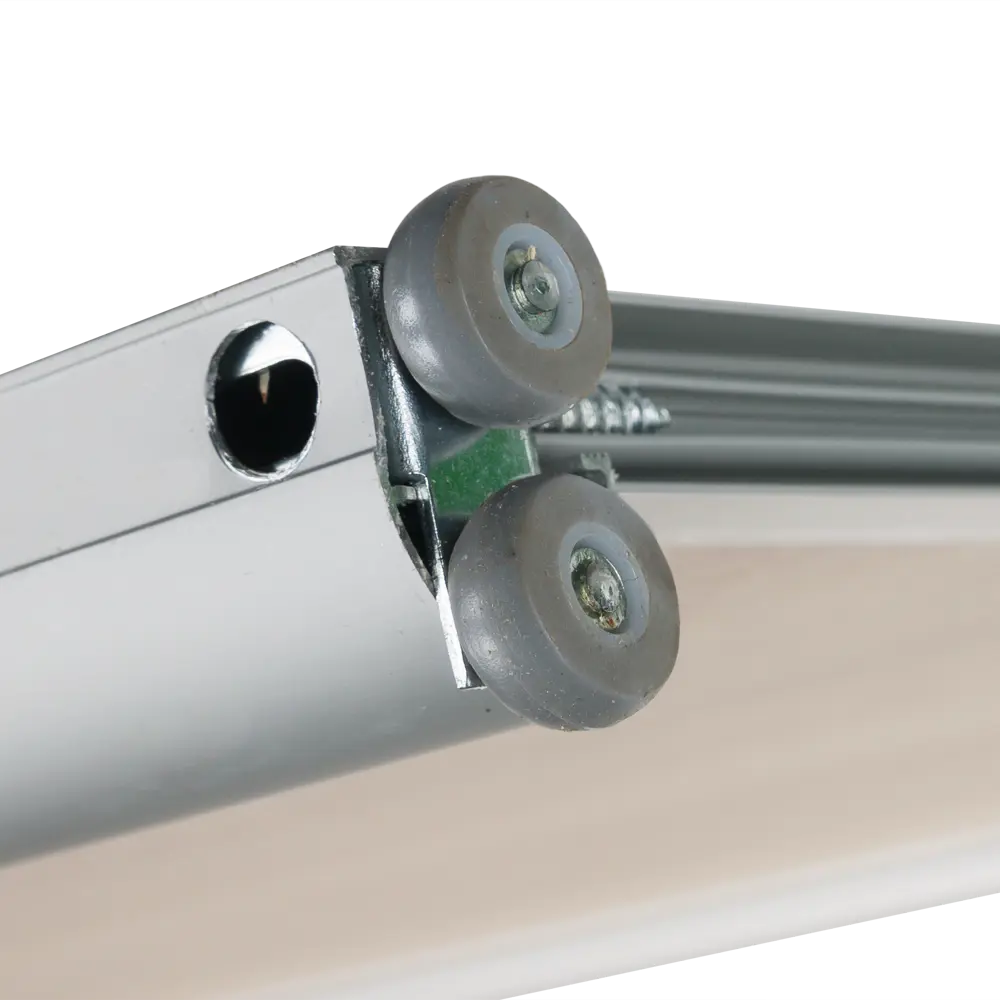 Дверь-купе KONSENSA 255.5x70.4 см МДФ цвет дуб сонома профиль матовое серебро STLM-2105026 - Вид №4