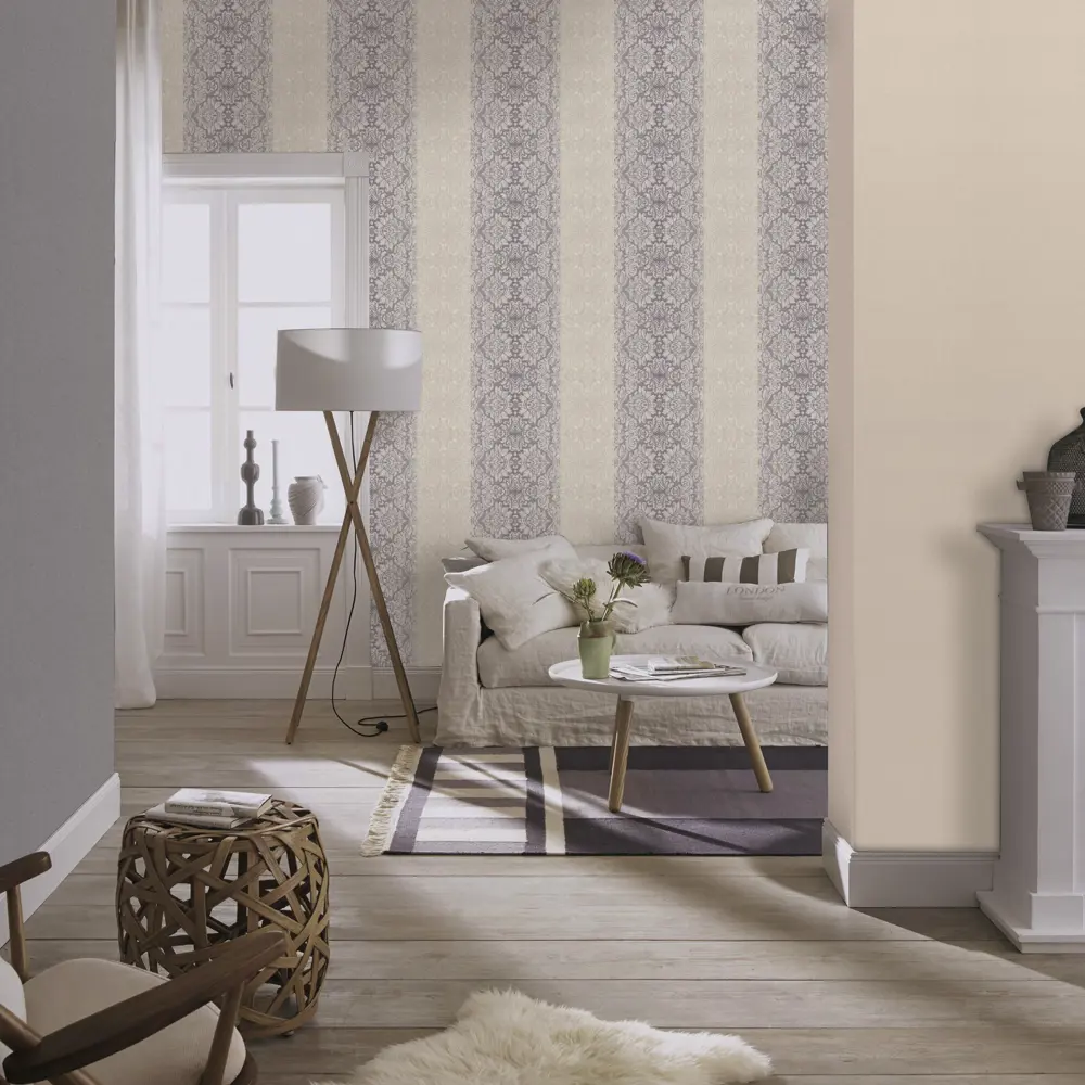 Обои Palermo 5287-39, флизелиновые, цвет бежевый, 1.06х10 м Erismann STLM-2208570 - Вид №3