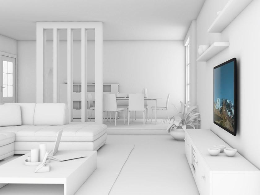 Vogel's - Exhibo Стационарный настенный монитор / подставка под телевизор Thin 405/505 - Вид №4