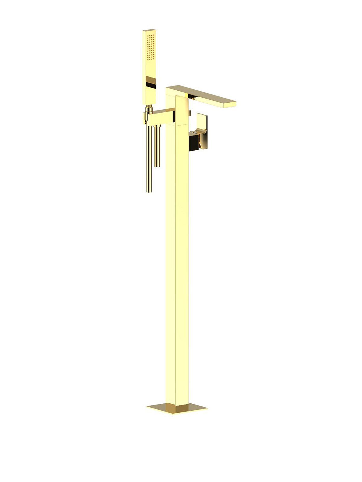 Однорычажный смеситель для ванны с ручным душем Rubinetterie Frattini Vita Due ARCH-00105837 - Вид №2