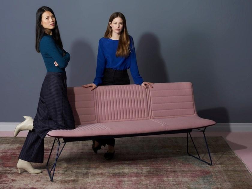 Freifrau Скамья из ткани со спинкой Amelie sun-id-1348123 - Вид №6