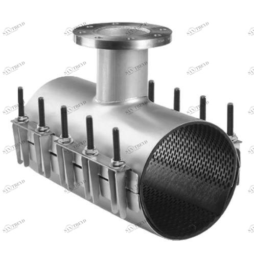 SANIT 73515201020 FRIATEC из нержавеющей стали ремонт зажим с фланцем 