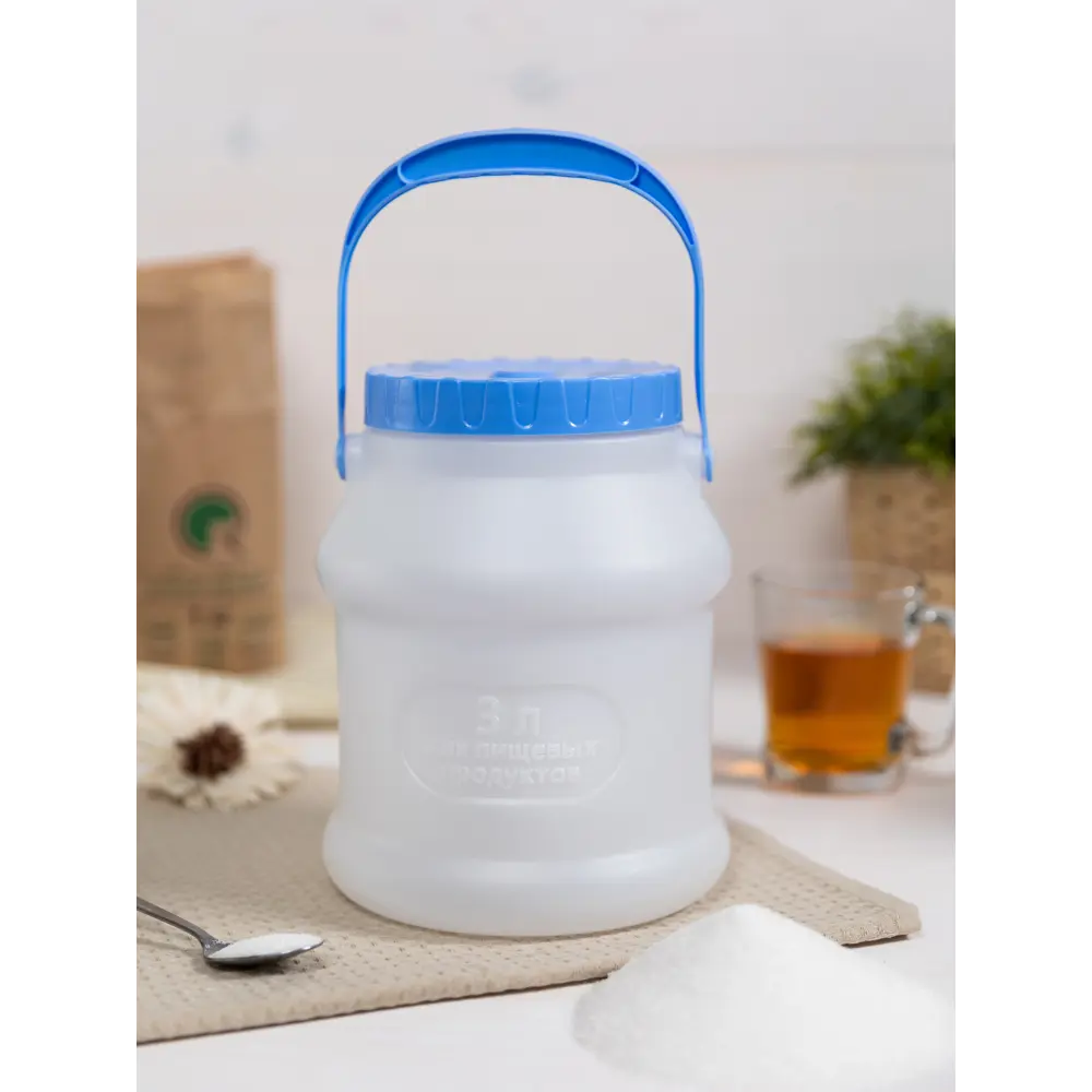 Емкость для воды Просперо 3 л пластик белый Santreyd STLM-2157308 - Вид №3