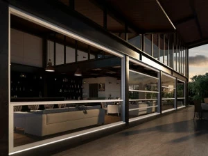 DIRELLO Моторизованное алюминиевое раздвижное окно