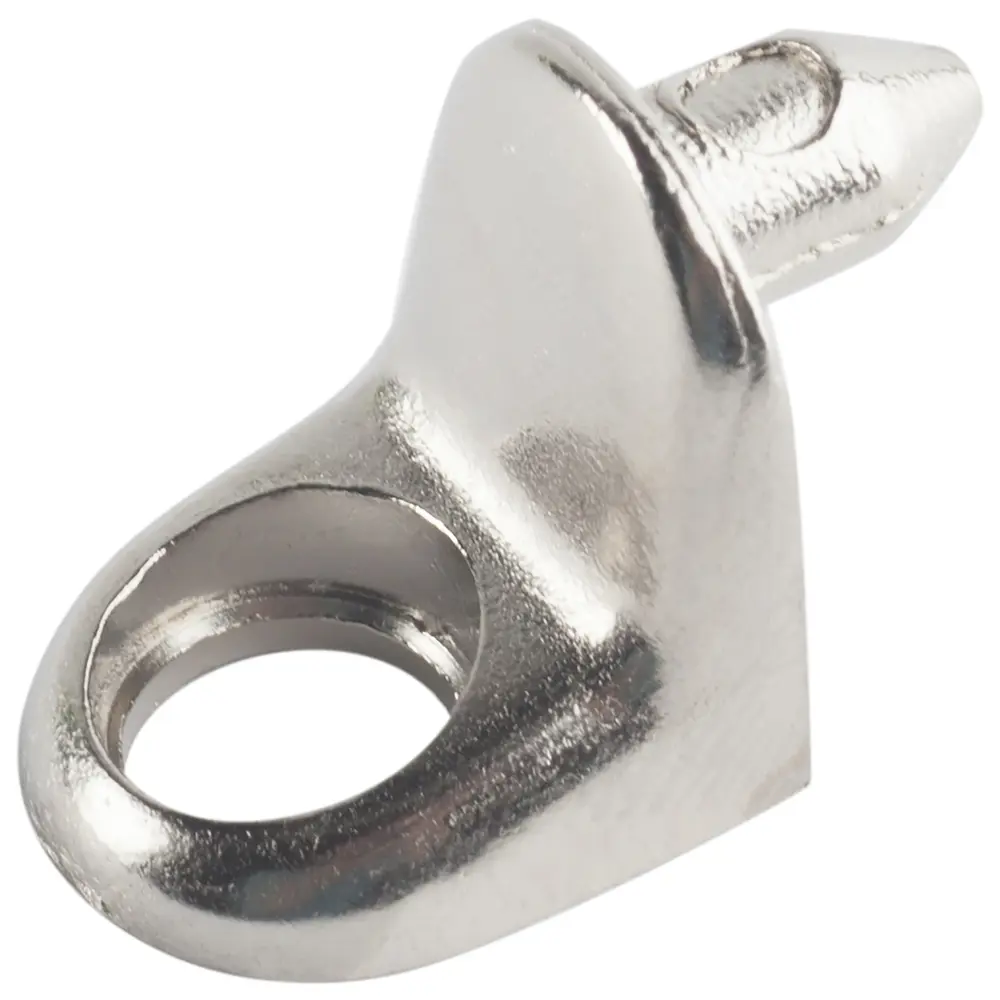 Полкодержатель мебельный со штоком на шурупе, металл, цвет хром, 4 шт Santreyd STLM-2163634