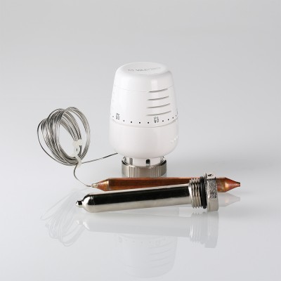 VT.5011.0.0 Термостатическая головка с выносным погружным датчиком Valtec 20-60 °С, 2 м  - Вид №8