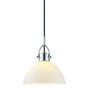 Светильник подвесной Denver, Ø19, опал/хром