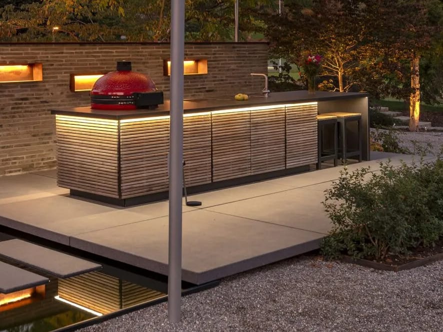 Встроенная кухня на открытом воздухе CUBIC OUTDOOR LIVING CUBIC OUTDOOR KITCHEN C1 ARCH-00149096