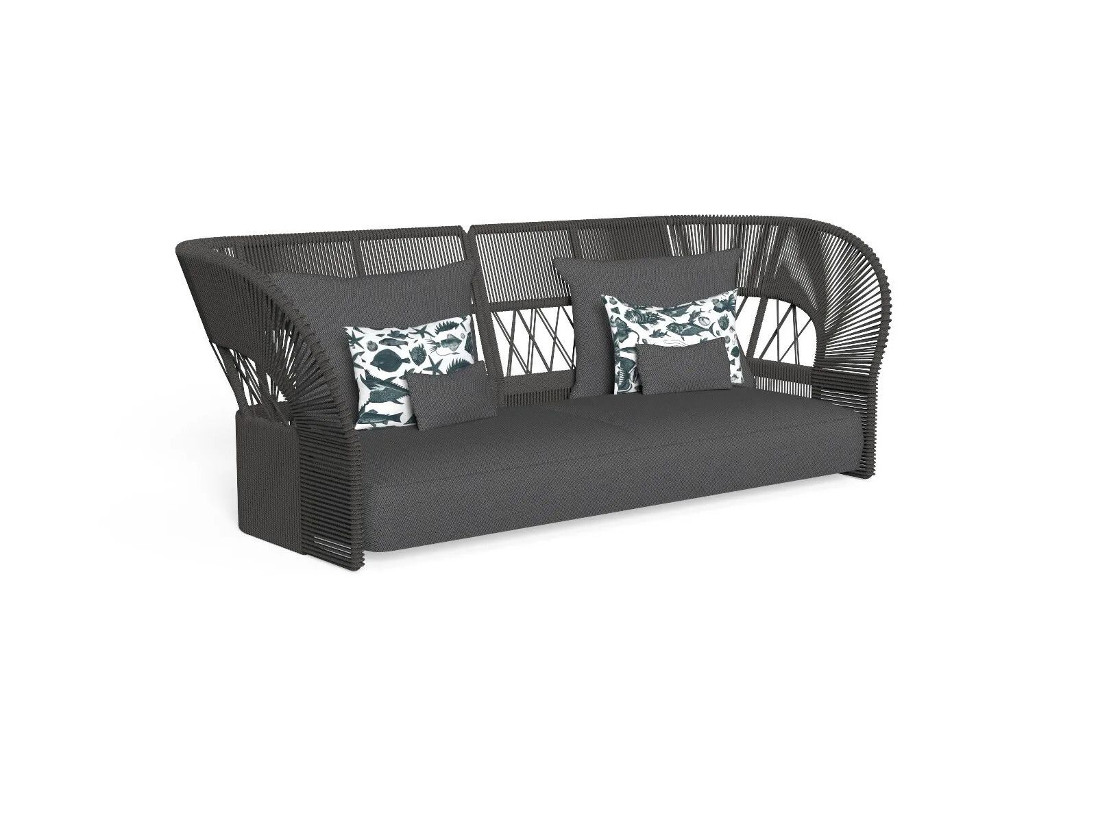 Ткань сад диван с высокой спинкой Talenti Cliff Decò ARCH-00007049 - Вид №2