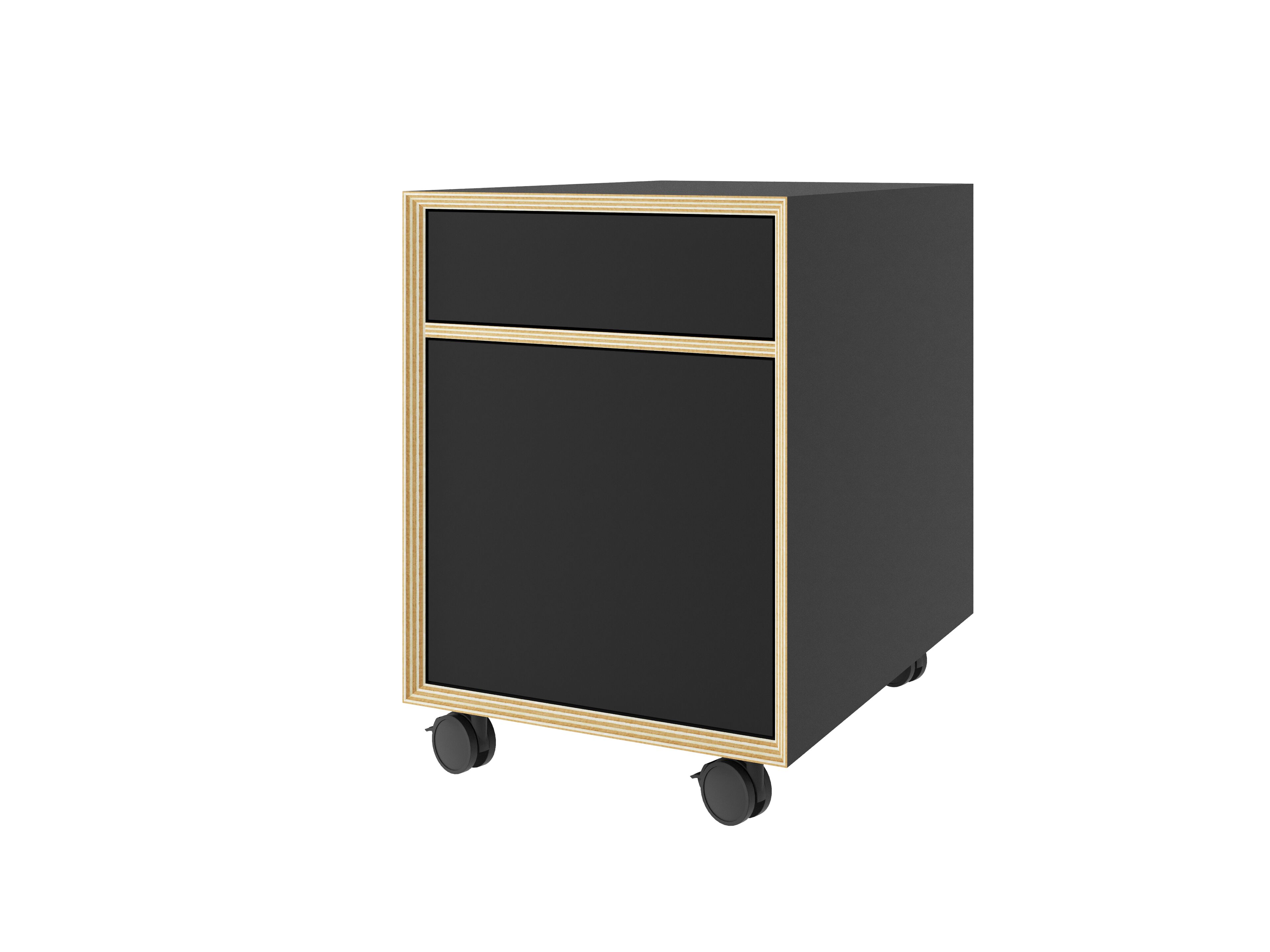 Березовый комод на колесах Müller Small Living BRIDGE ARCH-00112550 - Вид №1