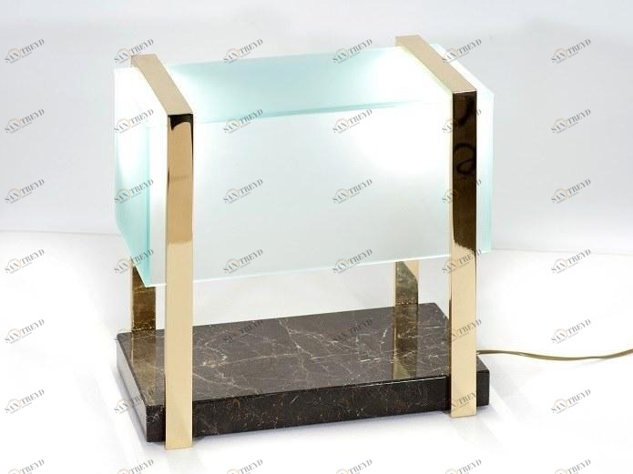 Ledevò Светодиодная настольная лампа из мрамора Suitcase sun-id-1354018