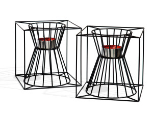 Металлический фонарь