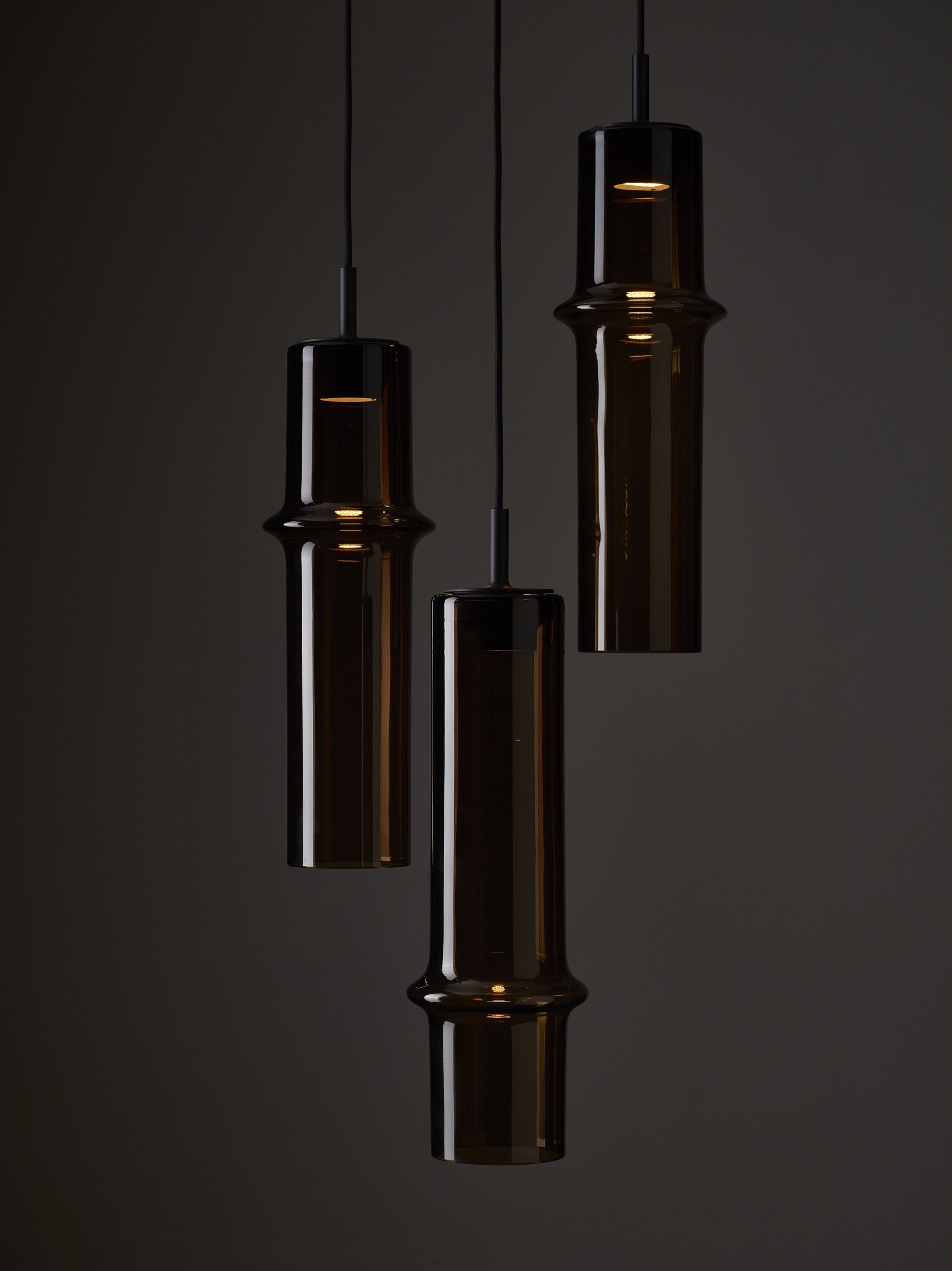 Опаловое стекло ручной работы светодиодный подвесной светильник BROKIS Бамбуковый лес ARCH-00149617 - Вид №28