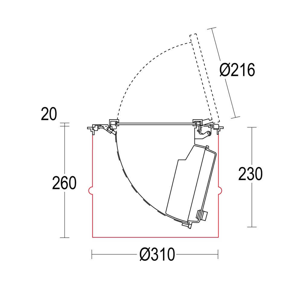 Daytona Ghidini Daytona .05 Темно-Cерый (Матовый) - Вид №1