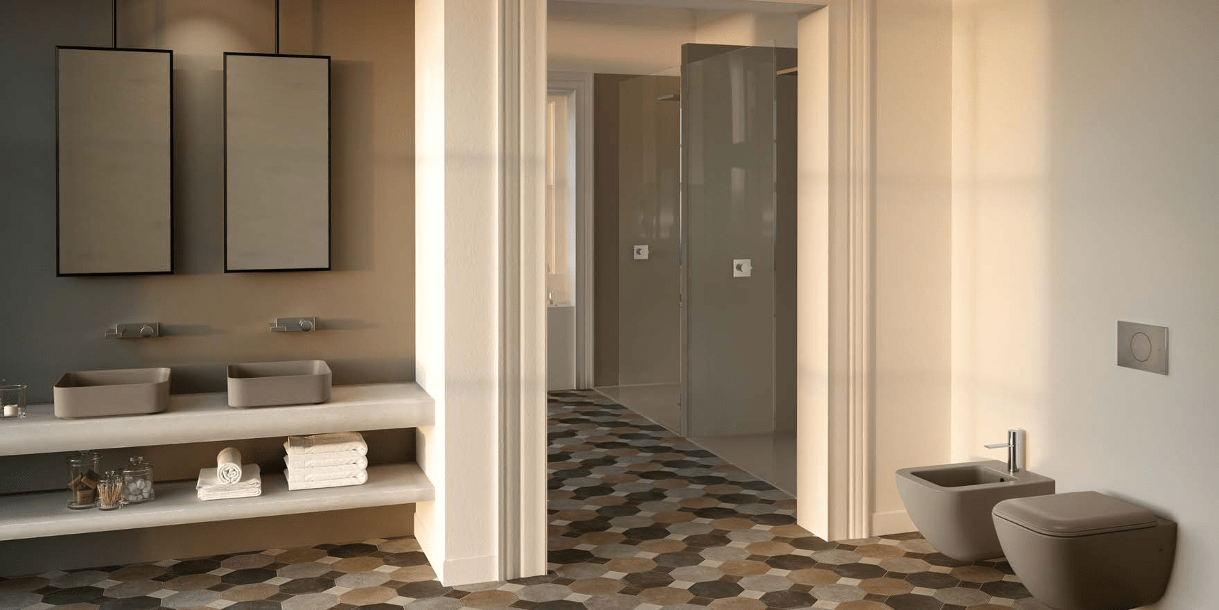 Cielo Зеркало Argo Arcadia Basalto Ceramica Cielo ARSP190 - Вид №2