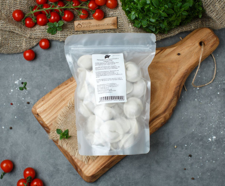 5788 Пельмени со свининой и говядиной Вкусляндия  - Вид №2