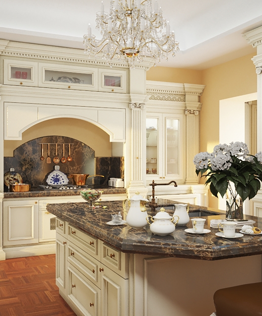 Whitehall1 Tifernoit Ivory Whitehall Кухня Cucina - Вид №2