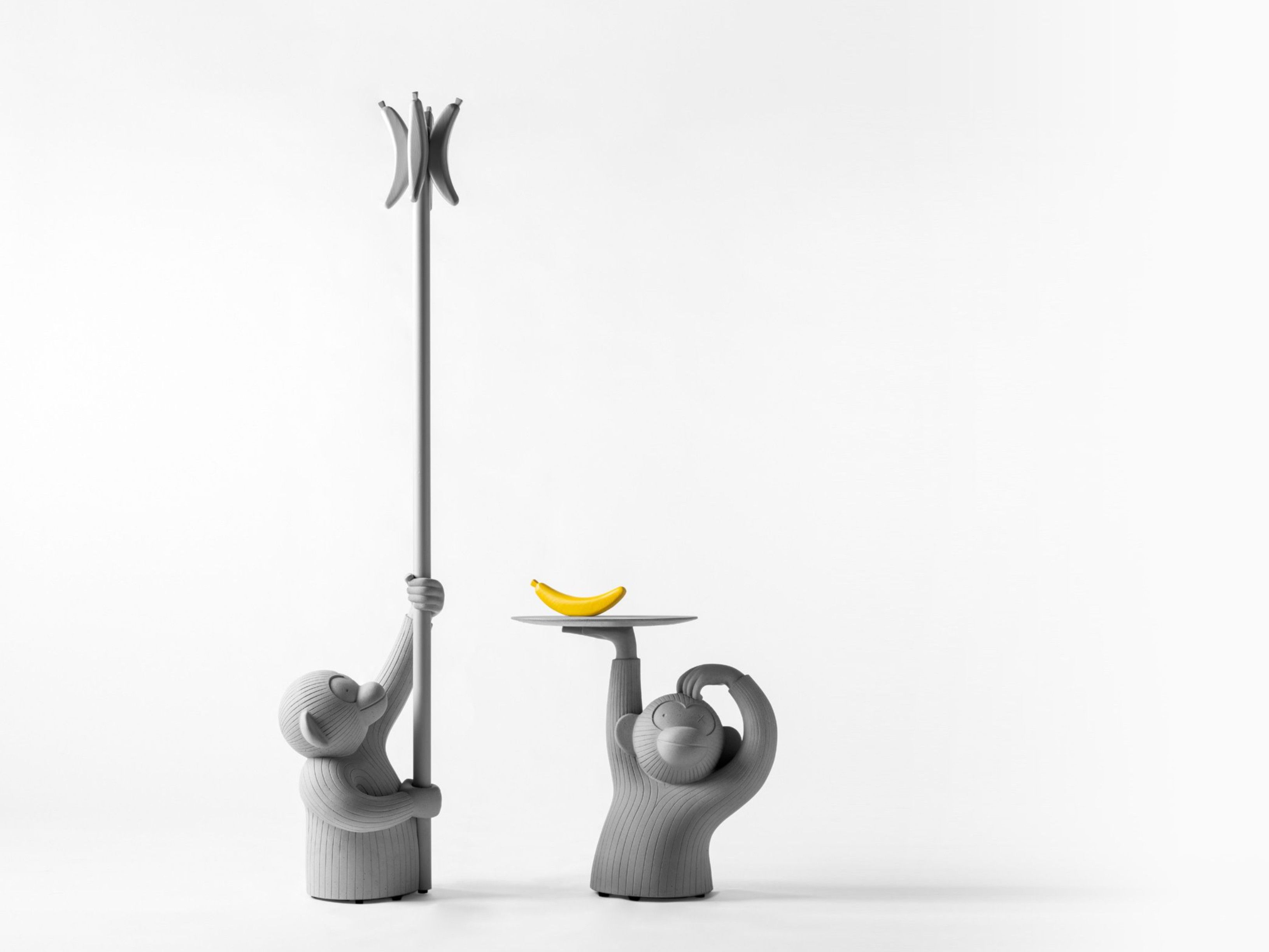 Бетонная напольная вешалка BD Barcelona MONKEY ARCH-00012995 - Вид №6