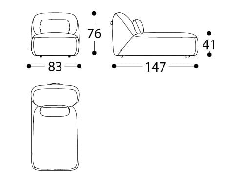 Садовая спальная кровать из конопли Varaschin Reuse ARCH-00151253 - Вид №10