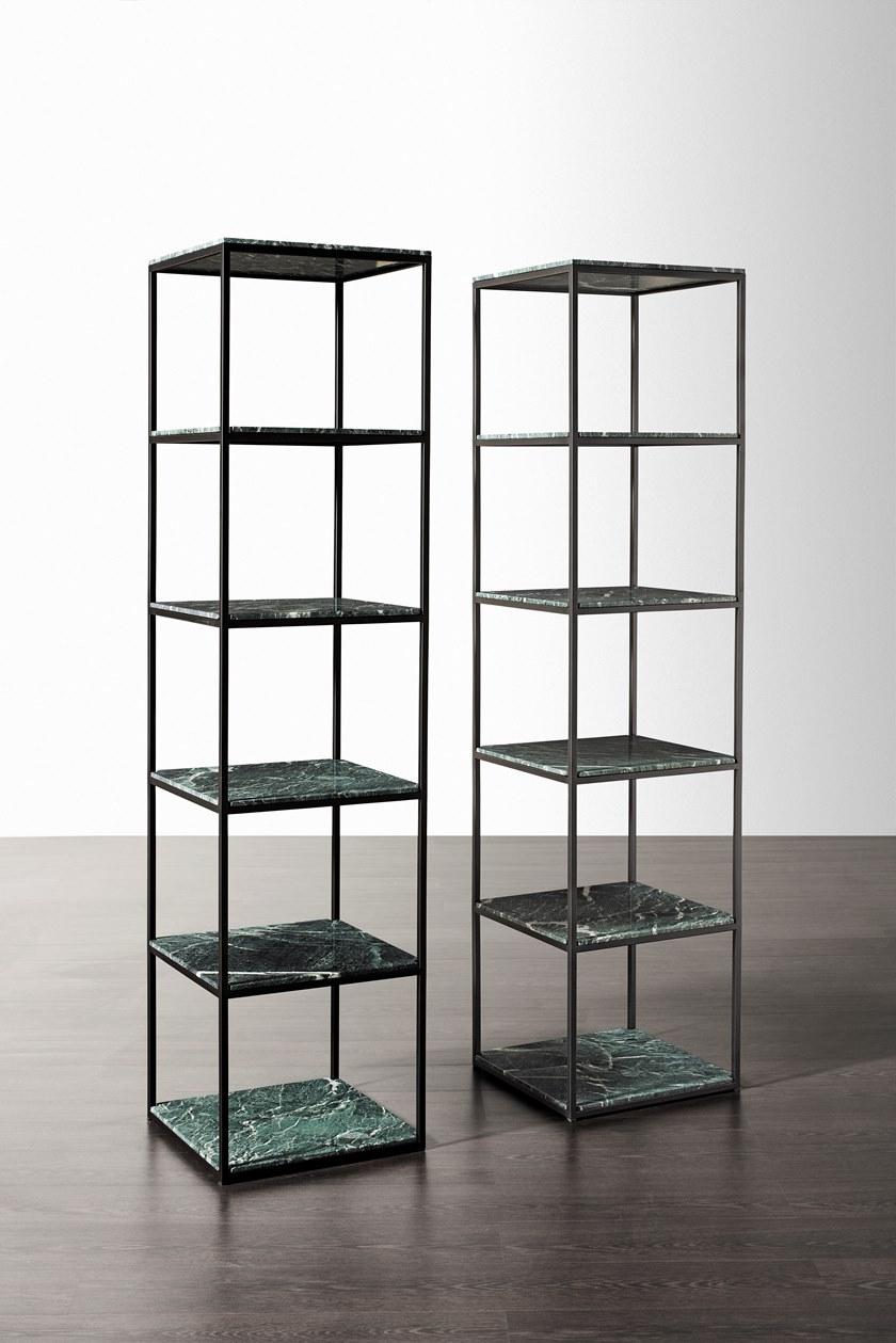 Meridiani Открытый отдельно стоящий металлический книжный шкаф Hardy sun-id-1507440 - Вид №2