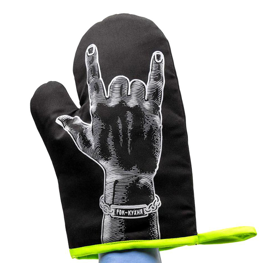 Mel19-8 Прихватка "рок кухня", мужская Melompo  - Вид №1