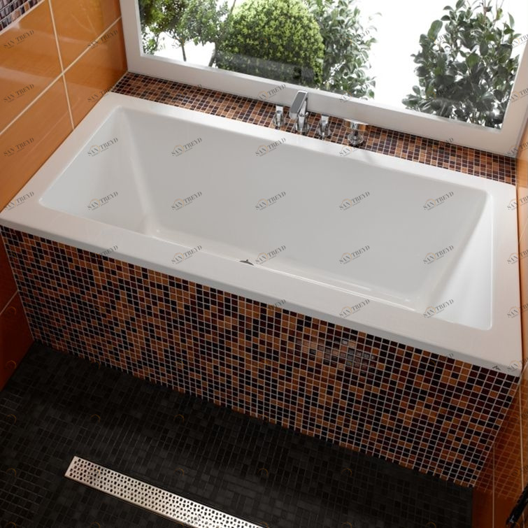 Mauersberger Ванна акриловая 180x80 PERFO 1018000901