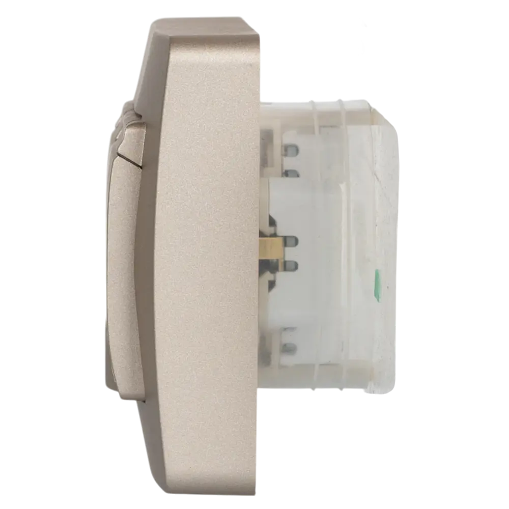 Розетка двойная встраиваемая Systeme Electric Blanca 16 А IP44 цвет титановый STLM-2083174 - Вид №4