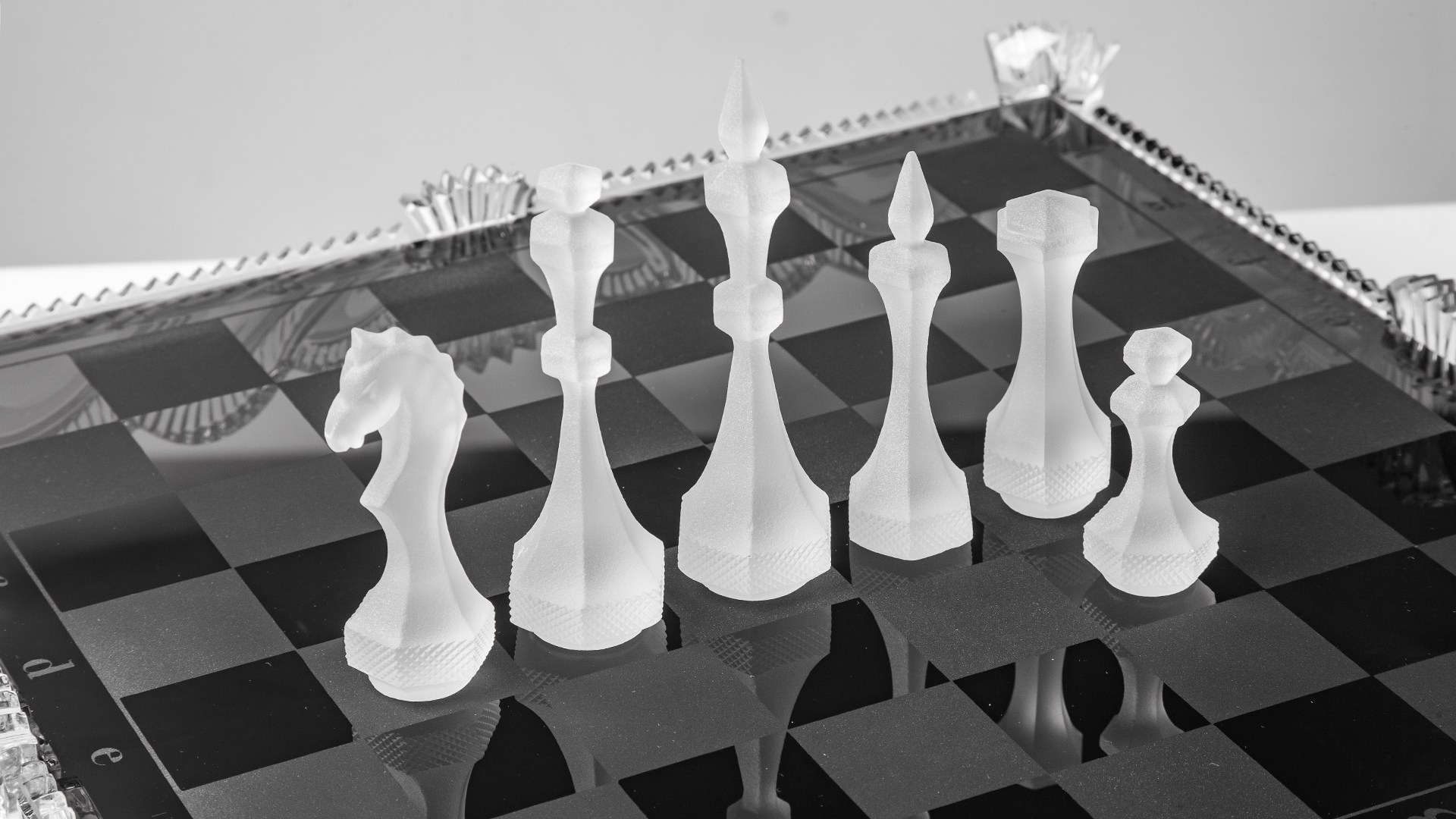 10616731 Avdeev Crystal Композиция "Хрустальные шахматы" Хрусталь  - Вид №4