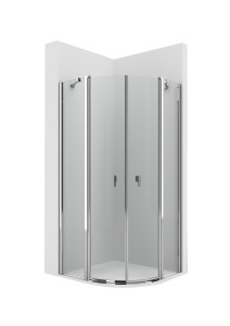 AM220......... MRF - Угловой душ с 2 поворотными створками + 2 стационарными ROCA Easy