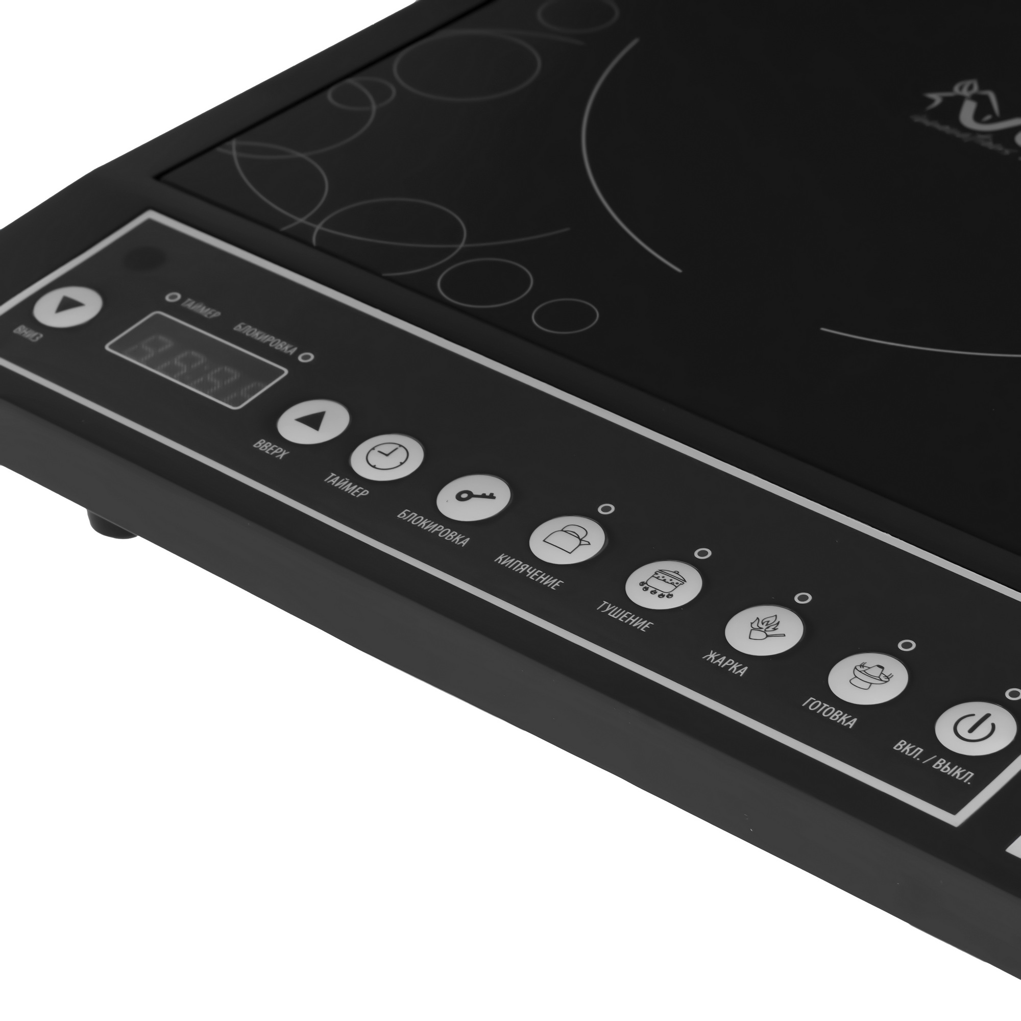 9225607 Плита компактная электрическая VLK Palermo 7734 черный STDN-0087209 - Вид №2