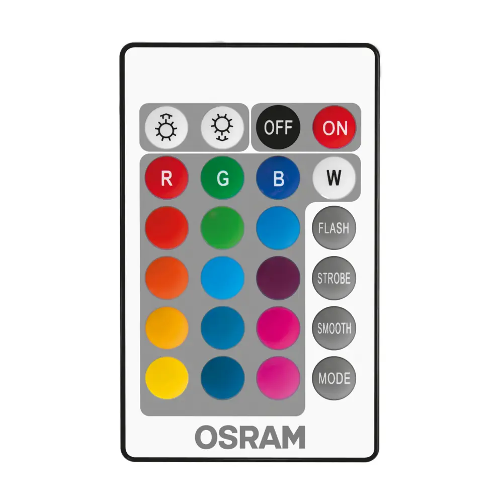 Лампа светодиодная Osram E27 220-240 В 9 Вт груша матовая 806 лм, регулируемый цвет света RGBW, для диммера, с пультом ДУ 82834555 STLM-2076066  - Вид №4