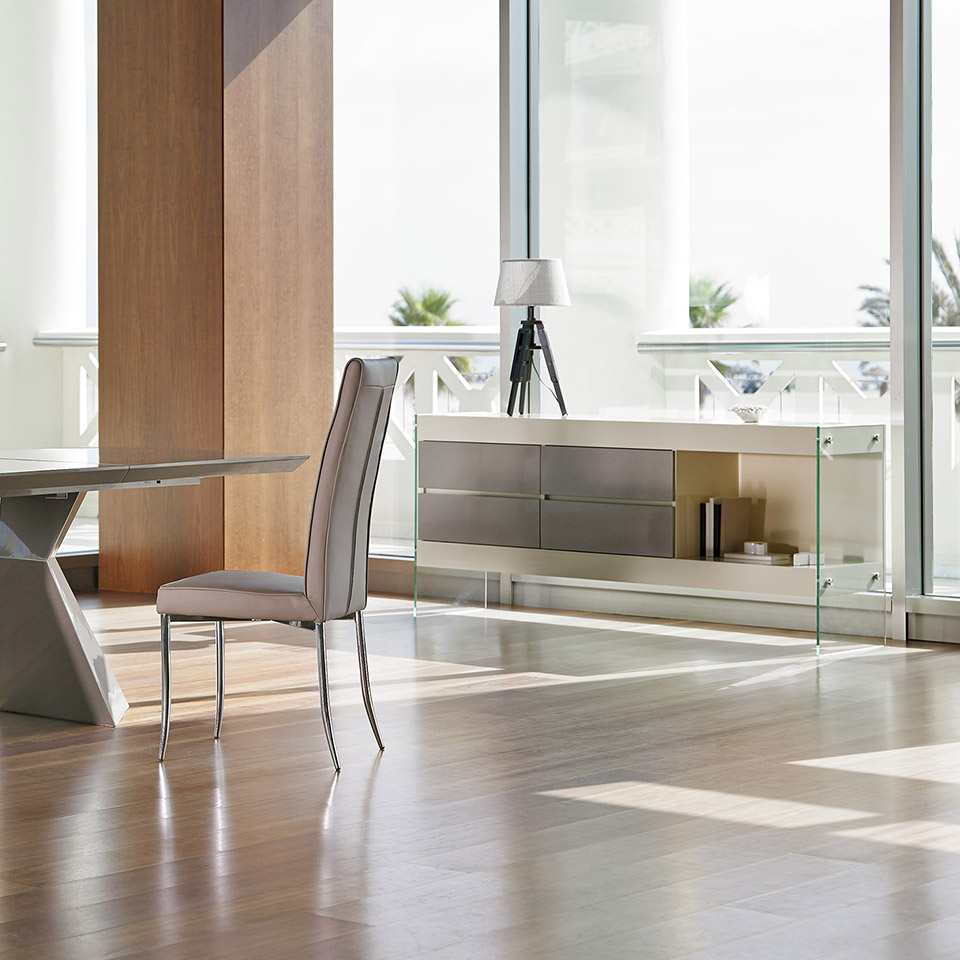 Тумба под телевизор белая длинная Instinto от Angel Cerda ANGEL CERDA  148695 Белый  - Вид №3