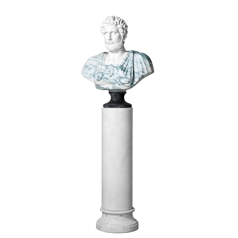 Статуэтка декоративная 85х70 см белая Tiberius EICHHOLTZ EICHHOLTZ 062706 Белый  - Вид №7