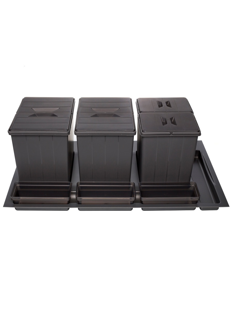 Система сортировки мусора Omega 900/47/4 Anthracite NAVAKO 10262