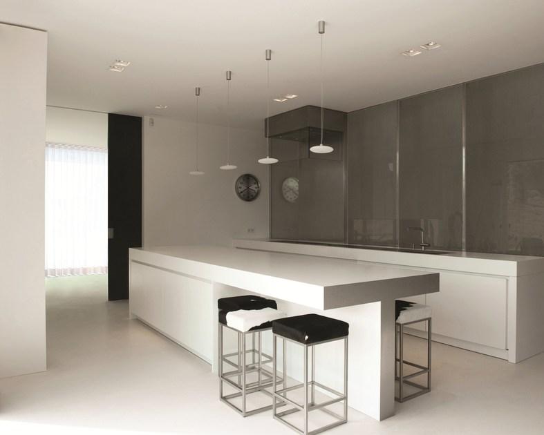 Strato Cucine Кухня с островом в белом стратоколоре Igloo sun-id-1348690 - Вид №4