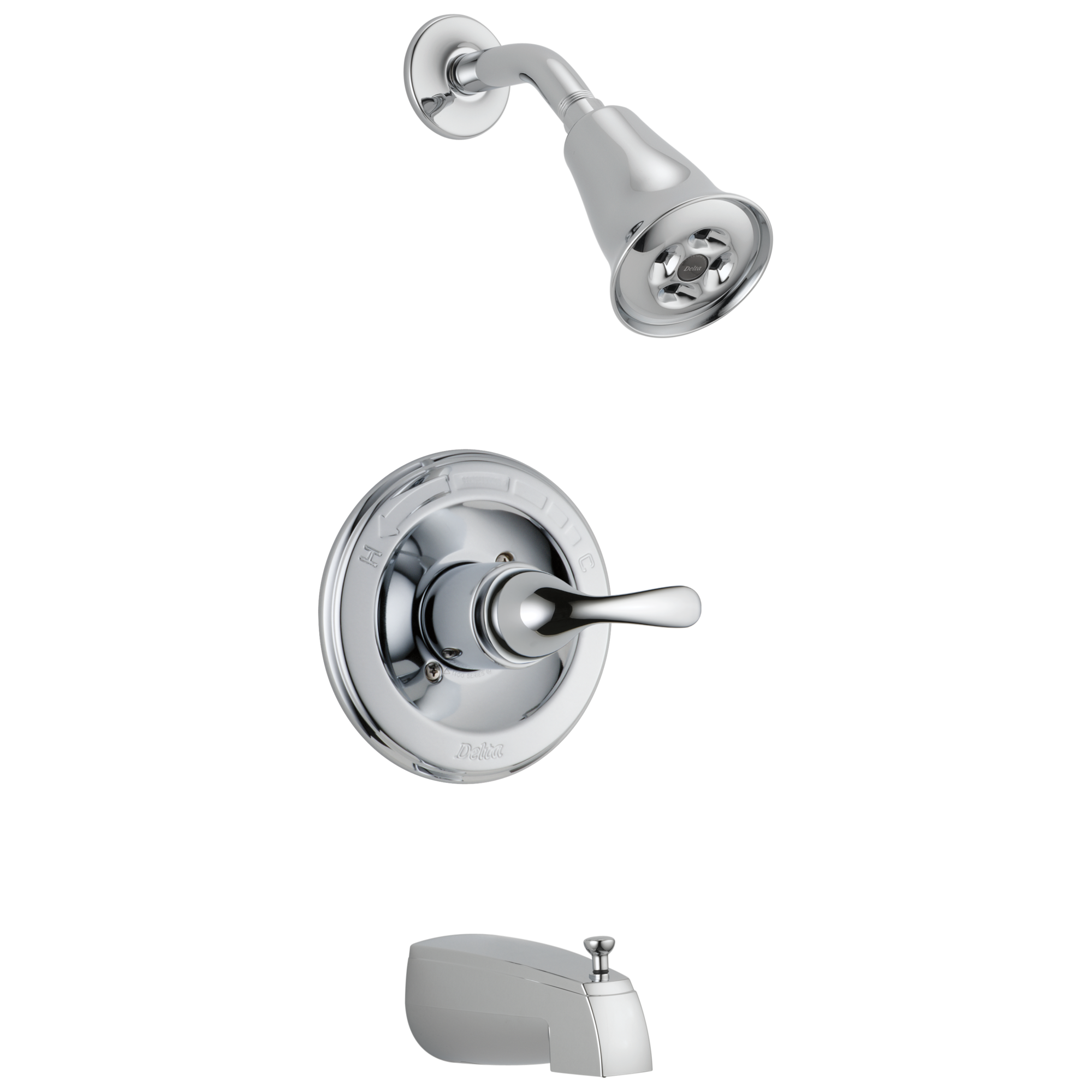 T13420-H2O Monitor® 13 Series H2Okinetic® для ванны и душа Delta Faucet Classic Хром